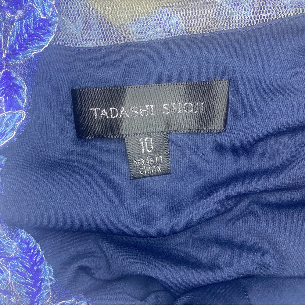 EUC TADASHI SHOJI YASMIN GOWN - SIZE 10 - Picture 12 of 15